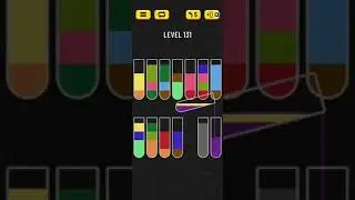 Water Sort Puzzle Level 131 Walkthrough Solution iOS/Android