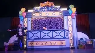 Sooty's Birthday Bash show in  Big Top. Crealy Theme Park