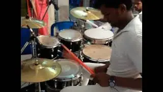 Sorgam Madhuvile | Drum Cover | Trichy | Pon Malai Poludhu Orchestra  |