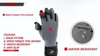 2021/2021 New series pro fishing gloves for summer & winter,