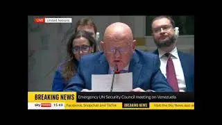 Russia & China Statements: Emergency UN Security Council meeting on Maduro Kidnap & Venezuela Attack