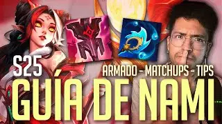 Guía DEFINITIVA de NAMI - S25 - tips/matchups/runas y más #leagueoflegends #nami #support