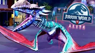 NEW STYGIDARYX UNIQUE RAID BOSS DEFEATED (JURASSIC WORLD ALIVE)