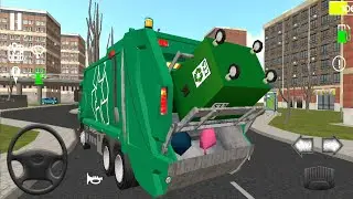 Real Trash Truck Driving 2026 - City Waste Collection Truck Games - Android Gameplay