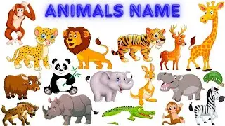 Animals Names | जानवरों के नाम | Animals name in English and Hindi | Animal