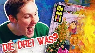 #1 Was ist im Die Drei !!! Adventskalender? | Malternativ Unboxing - Adventskalender 2017