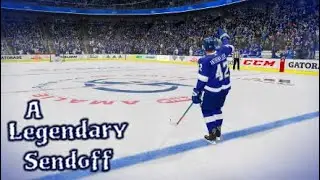 Final Career Regular Season Game | NHL 19 Be A Pro