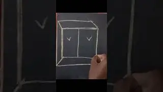 Draw using the alphabet letter 'I'. #youtubeshorts #drawing4kids #drawingideas #art