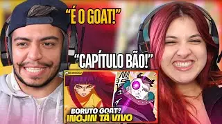 BORUTO É O GOAT, NÃO TEM JEITO! INOJIN TÁ VIVO #Boruto TBV Capítulo 11 REACT EM CASAL