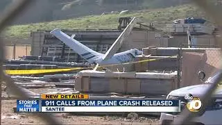 911 calls from Santee plane crash released