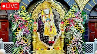 Live Shirdi Sai Baba Temple : 7 July 2025 ToDay Shirdi Live #saidarshan
