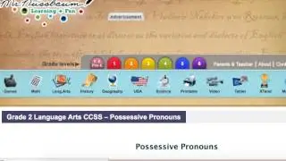Language Arts Interactive Activities on MrNussbaum.com