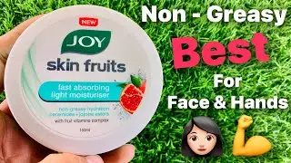 Joy Skin Fruits Fast Absorbing Light Moisturiser Review & Demo | Pomegranates