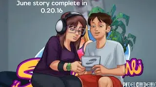[0.20.16]June story complete in summertime saga #youtube #longvideo #summertimesaga