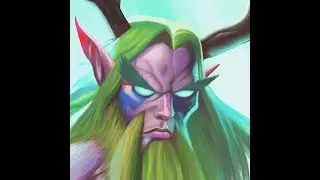 Malfurion Stormrage speed paint
