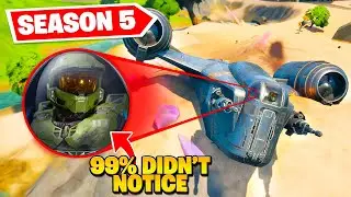 SECRET Fortnite Season 5 Map CHANGES YOU MISSED!