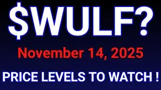 WULF Stock (TeraWulf Inc.) WULF Stock Technical Analysis | November 14, 2025