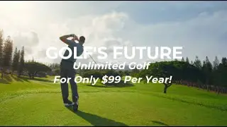 UNLIMITED GOLF FOR ONLY $99 PER YEAR!
