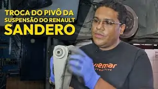 Como fazer a troca do pivô da suspensão do Renault Sandero