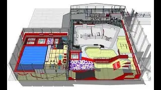 Graystone Action Sports Academy Flythrough