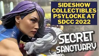 Sideshow Collectibles Psylocke at SDCC 2022