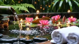 🍃 &ldquo;Soothing Spa Water Sounds | Bamboo Fountain and Relaxing Green Nature&rdquo;