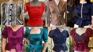 mizo designer tops designer hannahkhiangteofficial/formal tops/tops design/Sunday dress#traditional