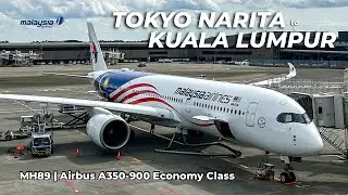 [Trip Report] MALAYSIA AIRLINES Airbus A350 Economy Class | MH 89 from Tokyo Narita to Kuala Lumpur