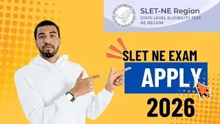 SLET Exam Online Application 2025-26 | Important Dates & Required Documents