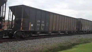 NS 732 with BNSF 5796 ES44AC BNSF 9678 SD70MAC rear end DPUs BNSF 8542 SD70ACE and BNSF 5755 ES44AC