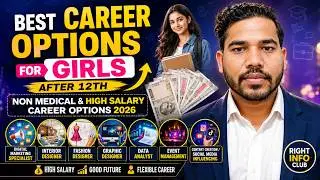 Non Medical Career Options | Best Career Options for Girls | Girls Career Options | Best career
