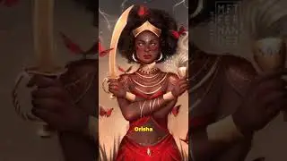 Oya doesn&rsquo;t ask for change&hellip;She IS change! 🌪️ 🔥 Goddess of storm, winds and transformation. #oya