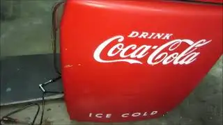 Westinghouse Coca-Cola Cooler - 2 - Charge and test...