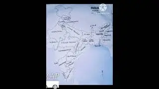 Indian political map 🗾🗺️  28 states of india