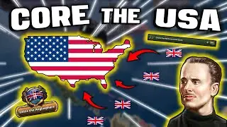 How To Core The USA In Hoi4 As The UK - Fascist United Kingdom