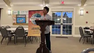 Just Get in the Space | A Toastmasters Speech on Confidence, Courage, and Letting Go of Perfection.