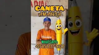 CANETA AMERELA DE CICERO MEIRA OFICIAL