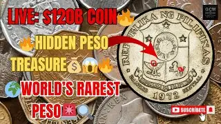 🔥LIVE: The $150 Billion Philippine 1 Peso 1972 &ndash; Errors, Value, & Selling Secrets REVEALED!