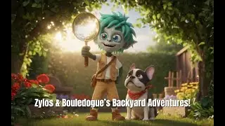 Backyard Wildlife Adventure: Zylos & Bouledogue Discover the Green Beast