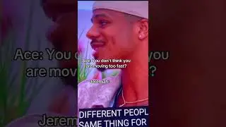 Love Island USA - He is not going to listen lol just leave him alone 🙄 #jeremiah #ace #huda