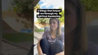 Five things that helped me through my spiritual awakening #shorts