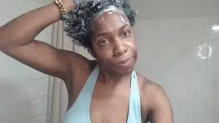 MY 7AM  MORNING ROUTINE COLORING MY HAIR AND WASHING MY HAIR 