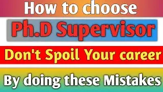 BHU Ph.D Admission 2025 || How to choose PH.D supervisor || Phd admission 2025 #phd #bhu  #bhucampus