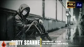 20 Dirty Scanner Transitions Pack Glitch Scanlines VHS Noise Distortion FX 60672912 - Drive Link | F