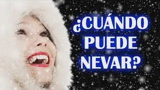 &iquest;C&oacute;mo se forma la nieve? &iquest;Cu&aacute;ndo puede nevar?