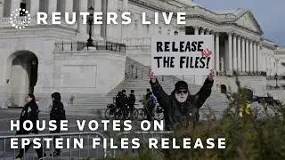 LIVE: House votes on Epstein files release