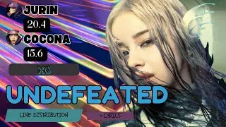XG x VALORANT - UNDEFEATED | Line distribution + Lyrics