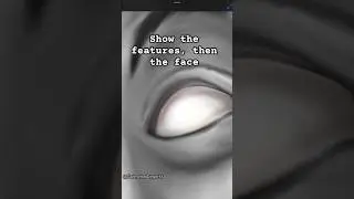 Show the features, then the face (Horror art edition) #art #horror #digitalart
