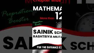 RMS Previous Year Questions, Sainik School Previous Year Questions, RMS Mathematics chapter wise.