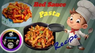 Red Sauce Pasta Recipe #pasta #redsaucepastarecipe 🍴🍝